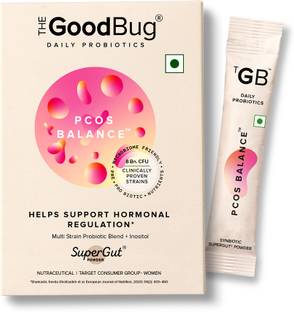 The Good Bug PCOS Balance Probiotic For Hormonal Balance Berry Flavoured Powder