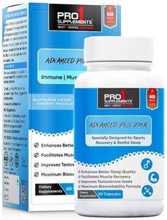 Pro1 Supplements ZMA Supplement for Men and Women - Zinc, Magnesium Aspartate and Vitamin B6