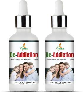 grinbizz De-Addiction Drop Easy Way To Stop Alcohol & Smoking/Anti Addiction Drop