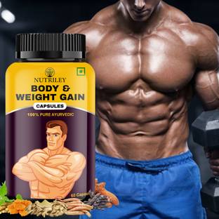 NUTRILEY Weight Gainer, Muscle Growth Capsule, bodybuilding supplements