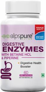 ALPSPURE Digestive Enzymes Supplement Multi-Enzyme Complex For Better Digestive Support