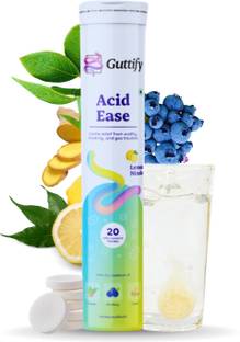 Guttify Acid Ease Fast Relief from Acidity & Heartburn | Triphala, Blueberry & Ginger