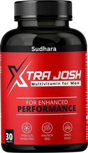 SUDHARA Xtra Josh - Supreme Multivitamin For Men - Source of Various Vitamins & Minerals