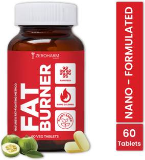 ZEROHARM Fat Burner Ayurvedic Weight Management - 60 Tablets