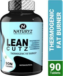 NATURYZ Lean cutz Thermogenic Fat Burner with Carnitine & 7 Extracts for Men-Women