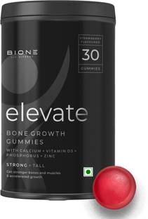 Bione Calcium Bone Gummies for Stronger Bones, Joints & Muscles and Boost immunity