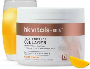 HEALTHKART HK Vitals Skin Radiance Collagen Supplement with Biotin, Mango