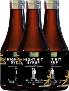 inlazer Height Hit Syrup For Men/Height Gain Syrup/Height Long Juice Plant-Based