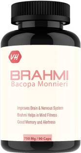 Vitaminhaat Bacopa Monnieri | Brahmi, Brain Supplement Nootropics Bosster