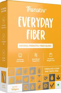 TruNativ Everyday Fiber, Bloating Relief,Gas,Constipation & Acidity Relief, Unflavoured