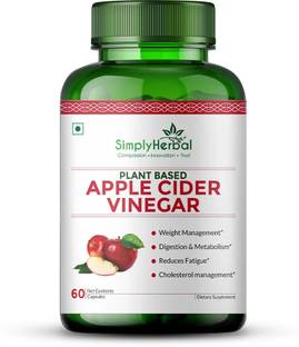 Simply Herbal Apple Cider Vinegar Capsules 500mg
