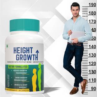 The Gromming guru Height Growth - Gain your Height With Height Growth Supplement, Look Taller 100%