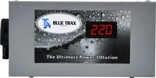 BLUE TRAX Copper Table Top Automatic Digital Voltage Stabilizer 1 KVA 800W 130V- 280V Voltage Stabiliz...