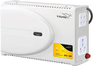 V-Guard Digi 200 Voltage Stabiliser For LED Tv's Above 80 Inch + Set up Box + Home Theater