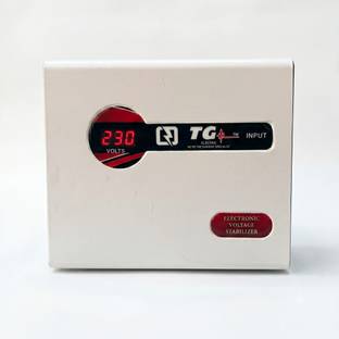 TG ELECTRIC 5kVA 150V–300V Digital Voltage Stabilizer for Up to 2 Ton AC (Heavy-Duty) WALL MOUNT