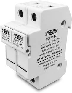 amiciSmart PV Fuse for Solar System Protection DC 1000V (2Pole 10A) Voltage Protector
