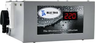 BLUE TRAX Table Top Copper Automatic Digital 0.5 KVA Heavy-Duty 500W, 130V-280V Voltage Stabilizer