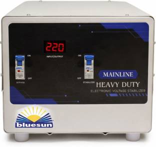 BLUESUN 8KVA (90V–300V) Heavy Duty Mainline Voltage Stabilizer, 6400W Output Voltage Stabilizer