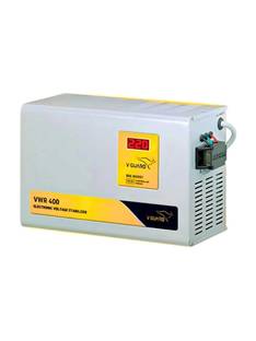 V-Guard VWR 400 For AC upto 1.5 Ton (130V-300V) Voltage Stabilizer