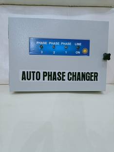 BLUELIZER AUTO PHASE CHANGER (50 A) THAT CONVERT 3 PHASE INPUT Supply TO 1 PHASE OUTPUT PHASE CHANGER