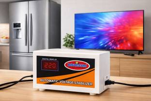 BLUESUN BLUE SUN 0.5 KVA 90-300V VOLTAGE STABILIZER FOR REFRIGERATOR, LED SMART TV STABILIZER