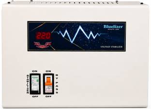 BLUELIZER 5KVA (80- 300) V MAINLINE STABILIZER FOR HOME COPPER WIRED COPPER WIRED|HIGH/LOW CUT OFF|AMP...