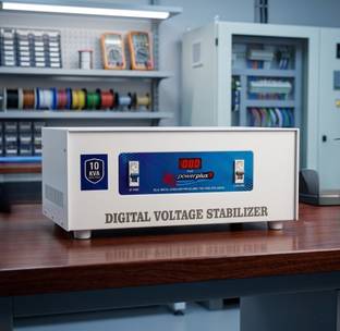 AG power plus PowerPlus 10 kVA Automatic Voltage Stabilizer with Digital Display Automatic Voltage Sta...
