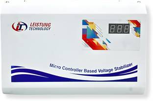 Leistung Technology LT AC 4KVA 110-300V Automatic Voltage Stabilizer for 1.5 Ton AC Digital Display 3 Year Warranty