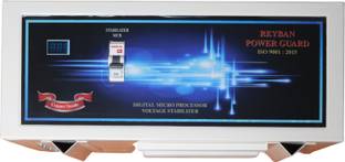 Power Guard 5 kva mainline stabilizer (65 - 300 v) loading capacity 20 Ampere WITH HIGH / LOW CUT OFF OVERLOAD PROTECTION