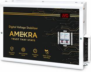 Amekra 5 KVA 120V-280V Working Range Stabilizer