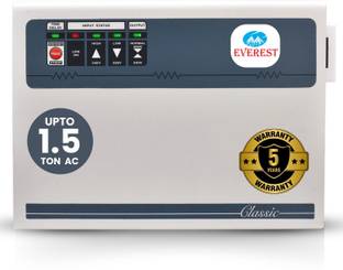 EVEREST EWD 400 Double Booster Heavy Duty Upto 1.5 Ton AC, Working Range : 130 V - 300 V Voltage Stabilizer