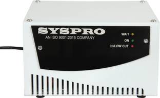 Syspro Z + Commander Voltage STABILIZER for LED Upto 50 INCH with Copper Coil (180-280 V) with 2 Year ...