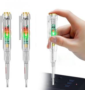 GEUTIERL AC 24-250V Contact Electrical Detector Slotted Screwdriver Tester Pen Analog Voltage Tester