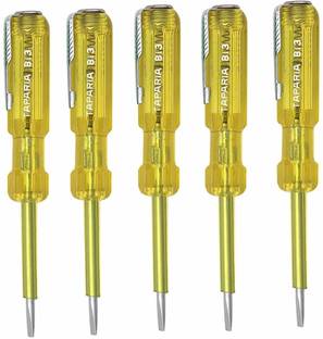 TAPARIA 813 Analog Set of 5 Analog Voltage Tester