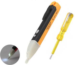 metrotools Electrical Line Tester + Non Contact Voltage Detector/Tester Pocket Pen 90-1000V Digital Voltage Tester