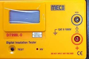 Meco Digital Insulation Tester DIT99BL- D Digital Voltage Tester