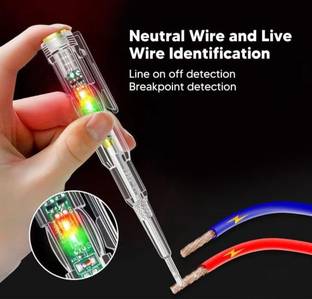 SG Flash QUALITY AC 24-250V Contact Electrical Detector Slotted Screwdriver Tester Pen Digital Voltage Tester