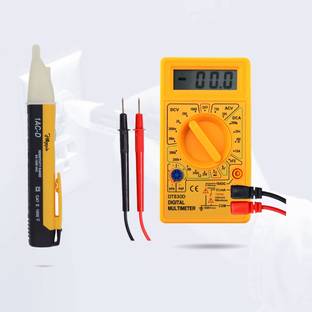 Hillgrove HGCM316M1 Non Contact Voltage Detector/Tester Pocket Pen with Digital Multimeter Analog Voltage Tester
