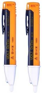 HTC AC-II Non-Contact Voltage Detector With FlashLight 90V AC TO 1000V AC(PACK OF 2) Digital Voltage Tester