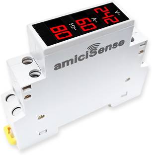 amiciSense 3 in 1 Voltage, Current, Frequency Display, 80~500 VAC|100A Digital Voltage Tester