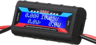 Zeitel 200A High Precision Watt Meter Power Analyzer Battery Consumption Monitor Voltmeter