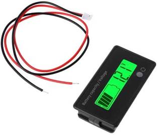 electrolight 12VDC To 84VDC Lithium-ion, Lifeo4, Lead-acid Battery , LCD Voltage Meter Voltmeter