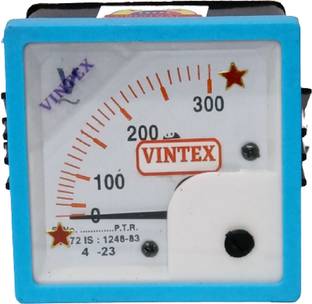 Ambika Sales VINTEX 72mm,2.5 inch Voltmeter