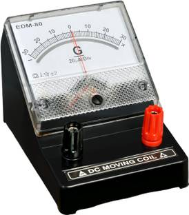 Parshv Analog Galvanometer D.C. type range from 30-0-30 on stand Voltmeter