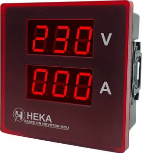 Heka volt and amper 72mm with CT coil Voltmeter