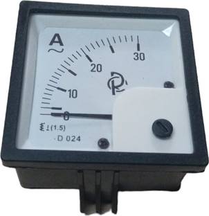 rc electric india 72×72mm Analog Ampear meter 30A Voltmeter
