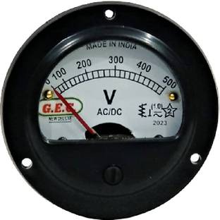 Ambika Sales G.E.C. ROUND 65 MM 2.5 INCH Voltmeter
