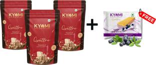 Kyomi Quattro Hazelnut Wafer Cubes Value Pack | Made with original Ghana Cocoa Powder Wafers