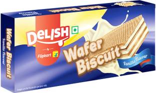 Delish by Flipkart Vanilla Flavoured Crunchy Wafers