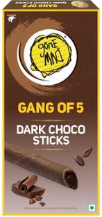Gone Mad Gang of 5 Premium dark choco Sticks pack of 3 Wafer Rolls
